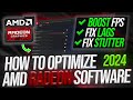 AMD Radeon Software BEST Settings For GAMING & Performance - The Ultimate GUIDE 2024 ✅