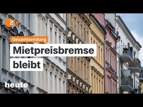 heute 19:00 Uhr vom 26.06.25 Mietpreisbremse bleibt, Erster EU-Gipfel für Merz, Bauerntag 2025