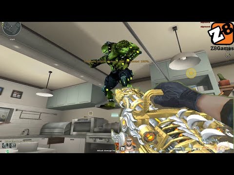 Crossfire NA 2.0 : Gatling Gun Noble Gold VIP - Hero Mode X - Zombie V4