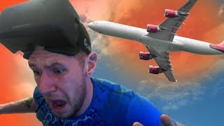 Fall out of a PLANE in VIRTUAL REALITY!!