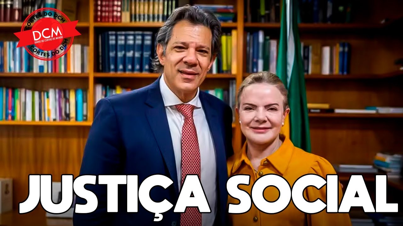 GLEISI E HADDAD FALAM SOBRE ISENÇÃO DE IMPOSTO PARA TRABALHADORES