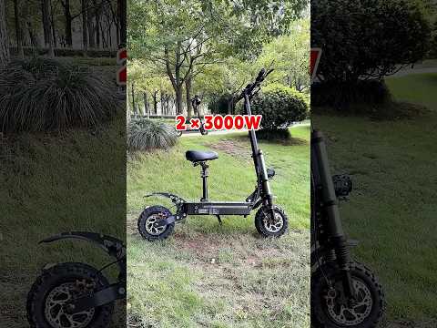 🚀 J30MAX: The Ultimate 6000W Scooter for Urban Commutes! 🏙️