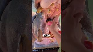 The Friendliest Hippo #shorts #hippo