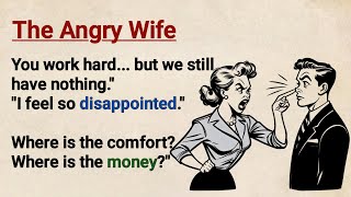 Learn English with Stories ⭐ The Angry Wife | Level 3 English Listening & Speaking Practice