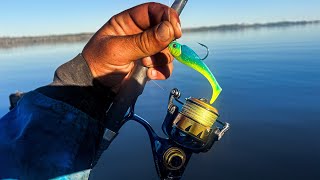 Speckled Trout Limit + Striped Bass Jigging in NC…Winter Fishing