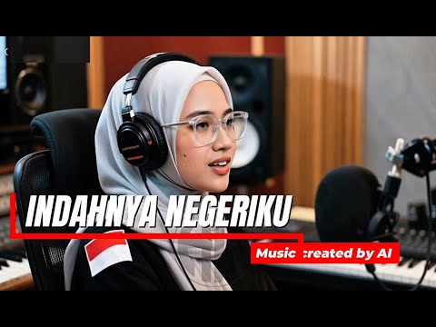 INDAHNYA NEGERIKU// DUET RAP HIJAB