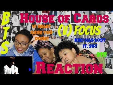 BTS - House of Cards (V) Focus REACTION