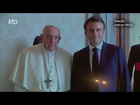 Emmanuel Macron rencontre le pape et défend le rôle des religions à Sant’Egidio