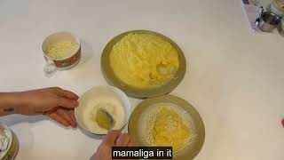 Romanian (and American!) comfort food - mamaliga, polenta, corn grits