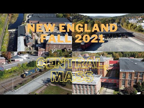 Fall in Central Massachusetts (Drone Aerials) 10/12/21