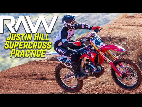 Justin Hill 2020 Supercross Practice RAW - Motocross Action Magazine