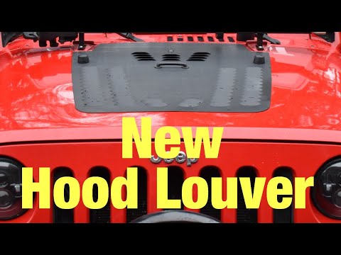 Hood Louver install on my Jeep