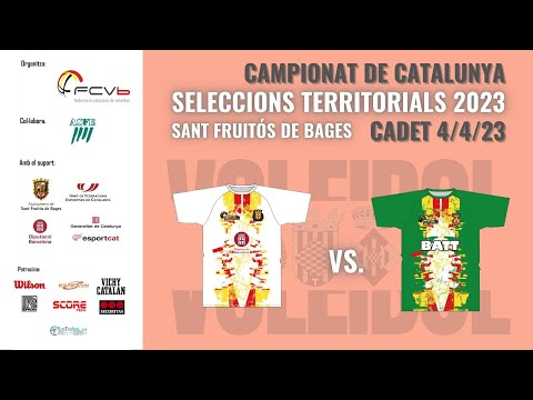 CCSSTT 2023 CADET CAT1 DIPUTACIÓ BCN - CAT3 BATT