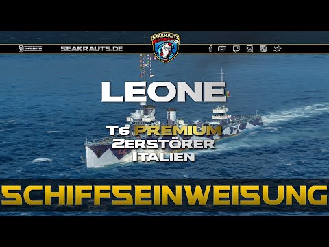 Review - LEONE [T6 DD] - World of Warships [Deutsch]