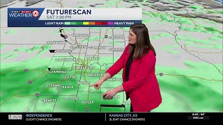 Rounds of rain this weekend in KC