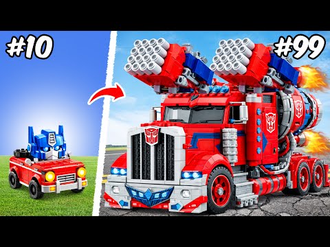 From Classic to Ultimate: LEGO Optimus Prime Versions | ROBO Bricks