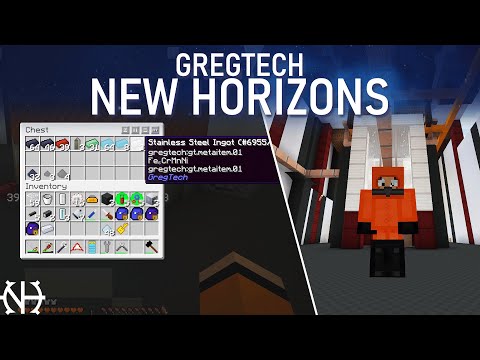 Gregtech New Horizons - 14 - Stainless Steel! Modded Minecraft