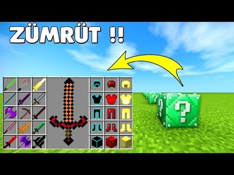 ZÜMRÜT ŞANS BLOKLARI - Minecraft