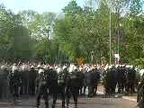 Derby 2007 Cracovia - Wisła  - przyjazd