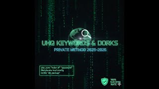 Mastering UHQ Dorks & Keyword Creation | How to Make Combolists (Part 1)