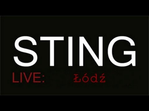 Sting - Message in a bottle & Shape of my heart Łódź 21.11.12 r.