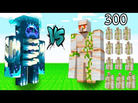 ULTRA WARDEN vs MUTANT IRON GOLEM 300