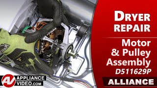 Speed Queen Dryer Stops Mid Cycle - Motor and Pulley Repair