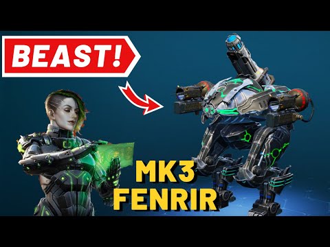 Fenrir Max MK3 with Redeemer and Tarans Max MK3 - War Robots