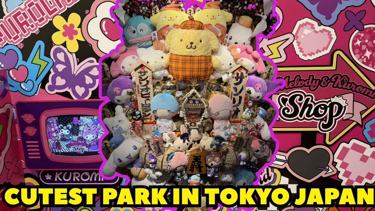 Amazingly cute indoor amusement park in Tokyo Japan