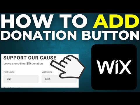 How To Add Donation Button To Wix (2024)