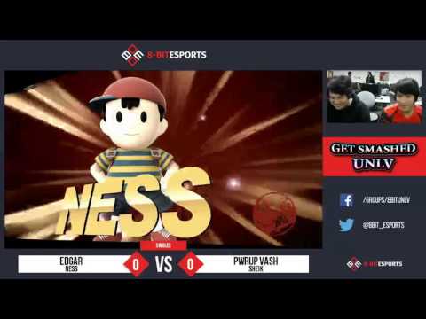 Edgar (Ness) vs Vash (Sheik)