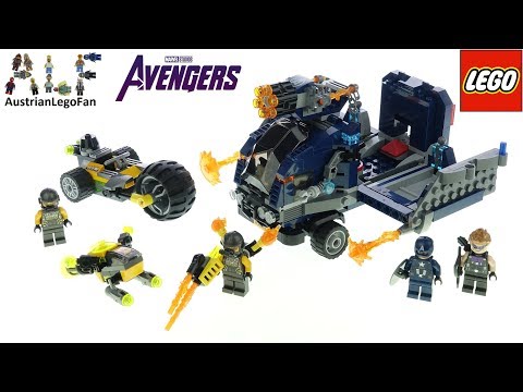 Конструктор LEGO Super Heroes «Мстители: Нападение на грузовик» 76143 / 477 деталей