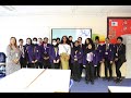 MISS ENGLAND AT THE MANCHESTER SCHOOLS CREATING AWARENESS ON FGM