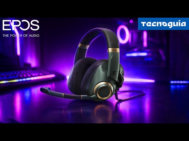 Vídeo relacionado con EPOS H6Pro - Auriculares Acústicos Abiertos con Micrófono - Cascos Gaming para PC, Mac, PS4/5, Xbox One/Series X y Nintendo Switch - Auriculares Diadema Ligeros Cómodos (Black)