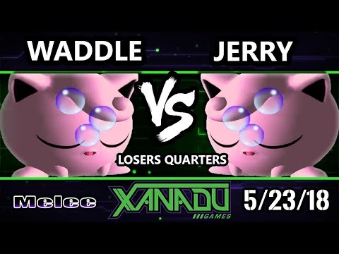 S@X 251 SSBM - Waddle (Jigglypuff) Vs. Jerry (Jigglypuff) - Smash Melee Losers Quarters