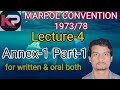 MARPOL Annex 1 In Hindi And English