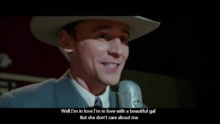 Tom Hiddleston singing Lovesick Blues - I Saw The Light (video+Lyrics)