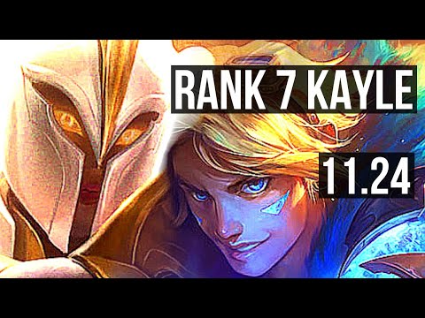 KAYLE & Rakan vs EZ & Karma (ADC) | Rank 7 Kayle, 9/2/6, Legendary | EUW Grandmaster | 11.24
