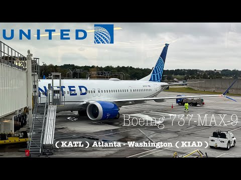 Miniatura YouTube dla United Airlines Boeing 737MAX 9 Passenger