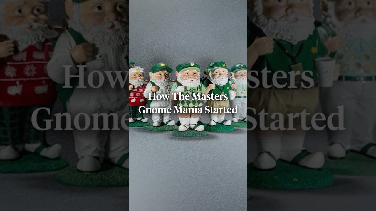 A look back at how the Masters Gnomes became an icon of golf merchandise. 💯