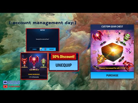 CHEAPEST WAY TO GET CTPS IS NOT GAMBLING | ACCOUNT MANAGEMENT | MY LUCK IS OFF | Marvel Future Fight