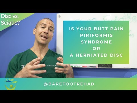 Is Your Butt Pain "Piriformis Syndrome" or a "Herniated Disc"?