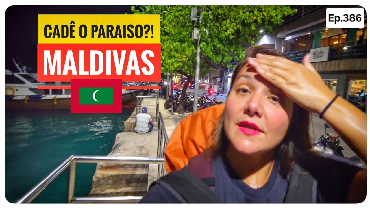 ASSIM FOI a NOSSA CONFUSA CHEGADA nas MALDIVAS! Estamos no Lugar Certo?!