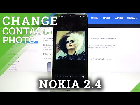 How to Add Photo to Contact in NOKIA 2.4 – Customize Contact Profile