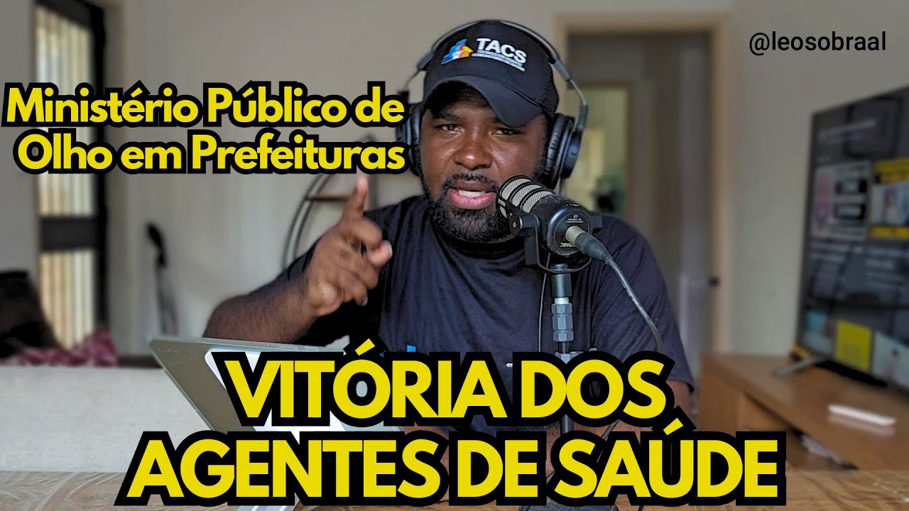 URGENTE! Ministério de Público Orienta Prefeito a Corrigir Vinculo de Agentes de Saúde ACS e ACE