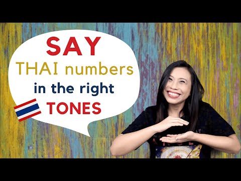 Thai Numbers Pronunciation Tricks - Counting in Thai - Tones in Numbers #NativeThaiLanguageTeacher