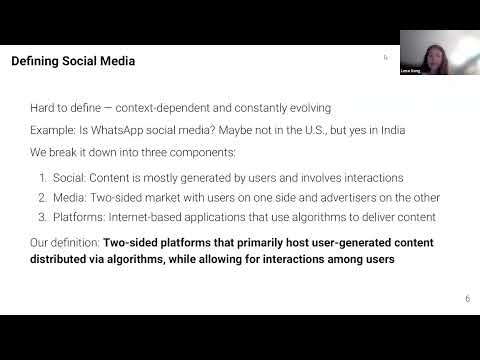 EC'25 Tutorial: A Tutorial on the Economics of Social Media (Part 1): The Economics of Social Media