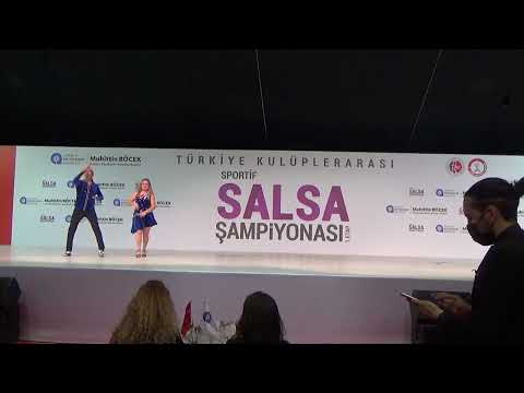 2021-2022 TDSF SPORTİF SALSA 1. ETAP ANTALYA - BÜYÜKLER KARAYİP ŞOV COUPLE