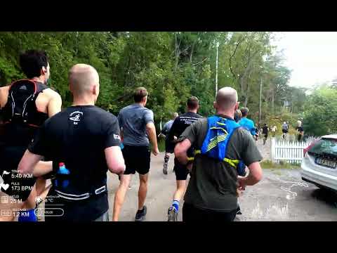 Virtual run #19: Lidingöloppet 30k 2022 Lidingö/Sweden (First 22k before my GoPro died)