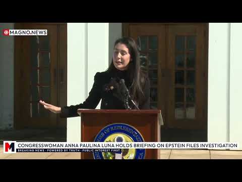 🔥 Anna Paulina Luna EXPOSES Epstein's "Honeypot": Names 4 Women Who Trafficked Young Girls